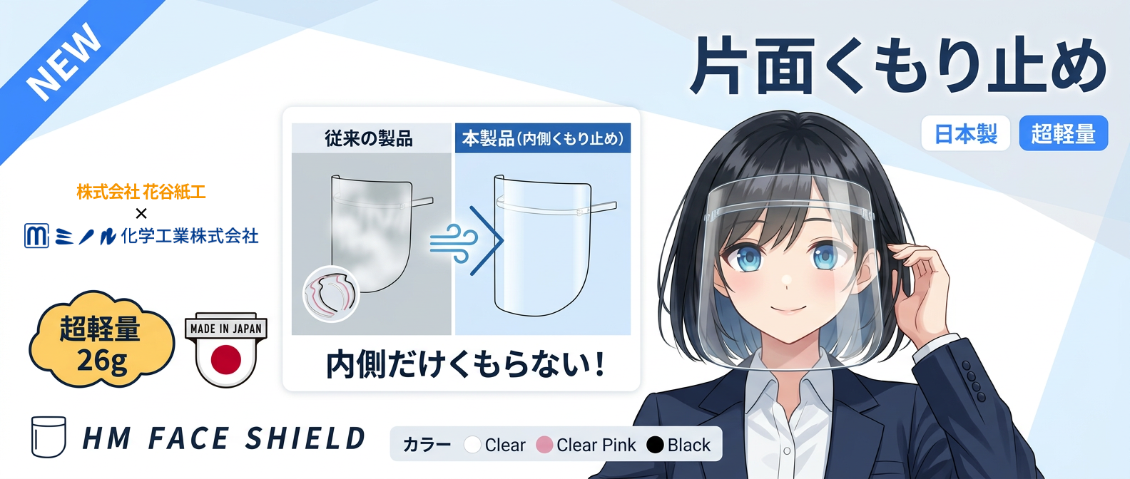 HMフェイスシールド 飛沫防止 日本製 メイドインジャパン 男女兼用 医療 コロナ対策 感染防止 HMフェイスシールド 飛沫防止 日本製 メイドインジャパン 男女兼用 医療 コロナ対策 感染防止